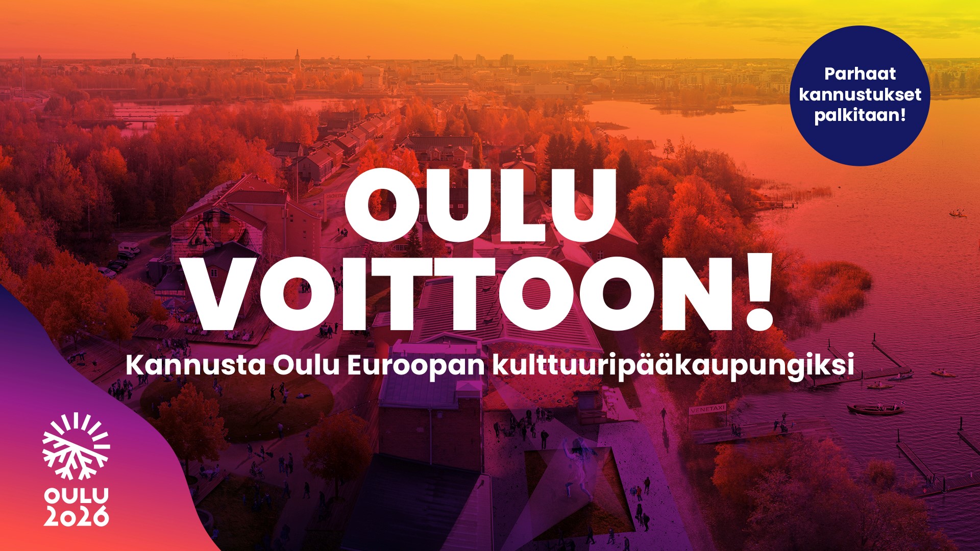 Ouluvoittoon ilman tekstia Oulu voittoon