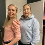 Hanna-Riikka Karjalainen ja Suvi Lehtola.